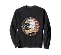 Constitution Is Not A Suggestion Eagle American Flag Sweatshirt