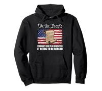 Constitution It Doesn't Need To Be Rewritten We The People Pullover Hoodie