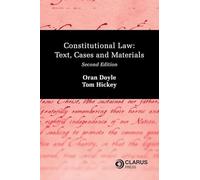 Constitutional Law: Text, Cases and Materials