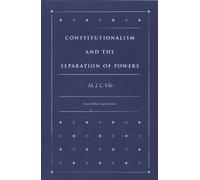 Constitutionalism and the Separation of Powers