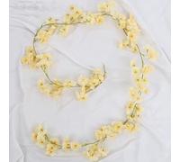 Constprog 2 Exquisite Artificial Flower Hanging Garlands: Perfect for Enchanting Party and Wedding Decorations (Champagne)