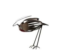 Constprog Robin Bird Scrap Metal Art Sculpture, Metal Art Sculpture - Handcrafted Bird Statue, Unique Home Decor for Garden, Patio, or Office Desk, Decorative Steel Craft