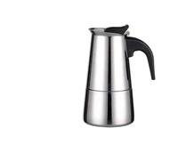 Constprog Stainless Steel Espresso Coffee Maker Stove Top Percolator 2/4/6/9 Cups Moka Pot ， Makes Real Italian Coffee, Moka Pot 2/4/6/9 Cups ， Stainless Steel (A-6Cups/300ML)