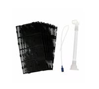 Constprog Undergravel Filter Kit for Aquarium Fish Tank - Multiple Sizes, Efficient Biological & Mechanical Filter (28P)
