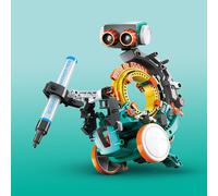 CONSTRUCT & CREATE 5 in 1 Mechanical Coding Robot DIY STEM Build Your Own Kit