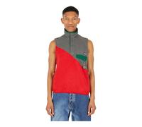 Construct Fleece Split Sleeveless Top - male - (Di)vision - Waistcoats - Multicolor - S - Sport S