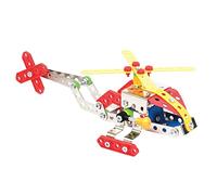 Construct It Helicopter - 120 Piece Helicopter Construction Kit - STEM Toys For 8+ Year Olds - Build Your Own Metal Helicopter - STEM for Kids Ages 8-12