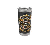 Construction 6th Birthday Boy Excavator Dump Truck Stainless Steel Insulated Tumbler