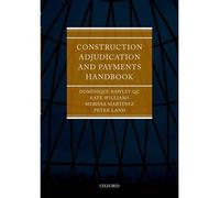 CONSTRUCTION ADJUDICATION AND PAYMENTS HANDBOOK BY MARTINEZ, MERISSA (AUTHOR)PAPERBACK