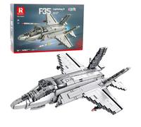 Construction Blocks Fighter Jet F-35 Lightning II