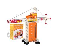 Construction Building Blocks Toys | Toddler Fine Motor Skills Playset,Stem Construction Set Wooden - for Ages 3 and up Games Activity Boys Girls Travel Party Christmas Birthday