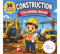 Construction Coloring Book: Fun and Easy Pages for Kids