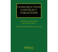 Construction Contract Variations (Construction Practice Series)
