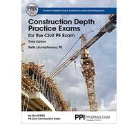 Construction Depth Practice Exams for the Civil PE Exam
