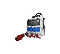 Construction distributor 2x16A 32A CEE 4x230V Erbet DV-1437-F