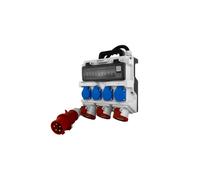 Construction Distributor 2x16A 32A CEE 4x230V Masonry DV-1420-F