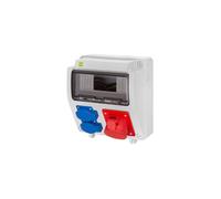Construction Distributor RS-9 9-Mod. 2x2P+Z, 32A/5P RS 6232-00