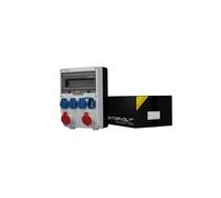 Construction distributor TD 2x16A 4x230V earthing DV-6084-D