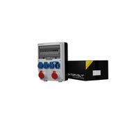 Construction distributor TD-S/FI 2x16A 4x230V sockets DV-68662-F