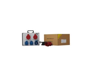 Construction distributor with cable Fred 2x16A 3x230V DV-6787-F