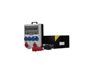 Construction distributor with cable TD-S/FI 2x16A DV-6800-D