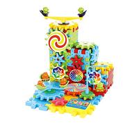 Construction Gear for Summer Children's Assembling Building Education Connect for Kids to Build (Multicolor, One Size)