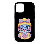 Construction Girl Kawaii Builder Character Portrait Graphic Case for iPhone 12/12 Pro