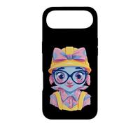 Construction Girl Kawaii Builder Character Portrait Graphic Case for iPhone Air