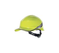 Construction Helmet Yellow with ABS, Size BASEBALL DIAM5JAFL
