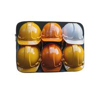 Construction Helmets Laptop Sleeve Bag 17 Inch Waterproof Shockproof Laptop Case Bag Lightweight Tablet Travel Cover Computer Skin Bag Tablet Carrying Case