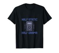 Construction Humor Circuit Graphic - Half Static Drama T-Shirt