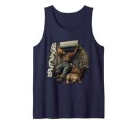 Construction HVAC Electrician Plumber Union Dog Wages Dead Tank Top