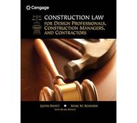 Construction Law for Design Professionals, Construction Managers and Contractors