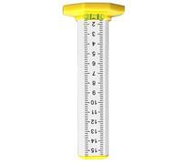 Construction Level - Ceiling Leveling System - Height Marking Ruler with Magnetic Base Double Use Precision Gauge for Ceiling Landscaping Floor Home Garage Pool Woodworking