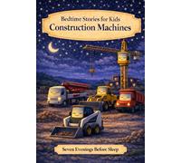 Construction Machines: Bedtime Stories for Kids (Seven Evenings Before Sleep Stories)