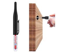 Construction Markers: 32mm Deep Reach Carpenter Machinist Tools | Precision Metal Markers, Deep Reach Long Tip Marker, Writing Pen