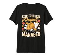 Construction Project Manager Construction Builder Premium T-Shirt