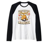 Construction Project Manager Construction Builder Raglan Baseball Tee