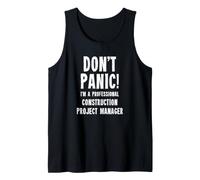 Construction Project Manager Tank Top