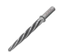 Construction Reamer Bit, 1/2in 5 Flute M2 HSS Spiral Reamer, Bridge Reamer for Metal Structure, Precise Hole Enlargement Tool with 1/2in Shank, Includes Storage Case for Easy Organ