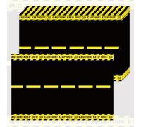 Construction Road Disposable Place Mats Construction Party Paper Placemats for Constructions Car Runway Theme Party Decorations Kitchen Dining Table Decor(30 Pack)