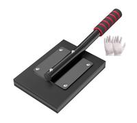 Construction Rubber Mallets Fit for Delicate Surfaces Work Fatigue Resistant Handle Professional Tile Setting Instrument Noise Reducing Flooring Mallets for Tiles