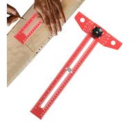 Construction Ruler Drawing Instruments Precision T Ruler for Construction Drawing Painting Installation Hardware Carpentry Renovation