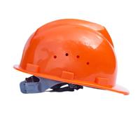 Construction Safe Helmets Breathable Adjustable Suspension Strap Helmets For Heavy Type Use Electrical Hazard Protective