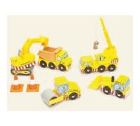 Construction Set - Wooden Vehicles By Le Toy Van