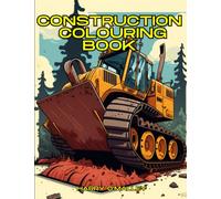Construction Site Colouring Book