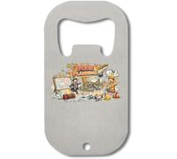 Construction Site Disaster from Poor Planning Stainless Steel Bottle Opener Silver