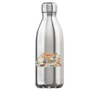 Construction Site Disaster from Poor Planning Vacuum Insulated Thermal Water Bottle Silver