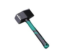 Construction Site Wall Demolition Rubber Hammer Solid Heavy-Duty Super Hard Fitter's Tool(3LB)