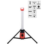 Construction spotlight Tower 360° LED floor lamp 3800 lumens workshop lamp
